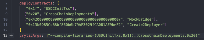 Predeploy contracts for Medusa